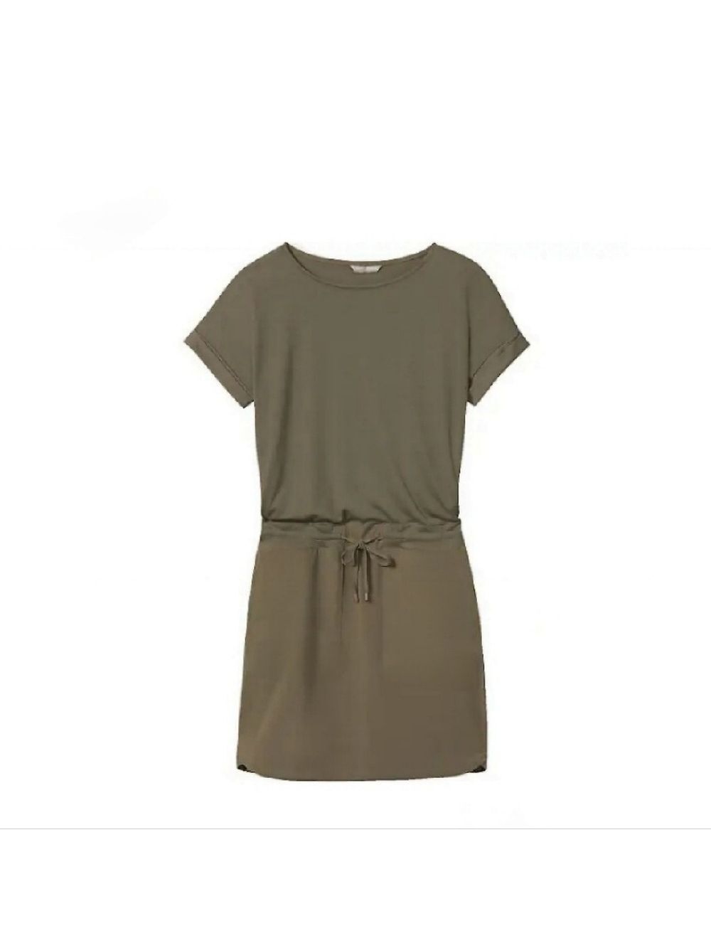 Kyodan Casual Athletic Traveler Ultra Soft Outdoor Eden Drawstring Dress Green - Picture 2 of 13